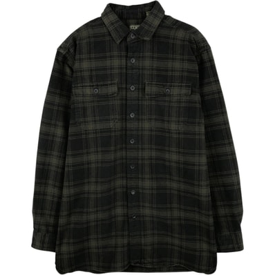 古着 エルエルビーン L.L.Bean 長袖 フランネルチェックシャツ USA製 メンズL相当 ヴィンテージ/eaa647294