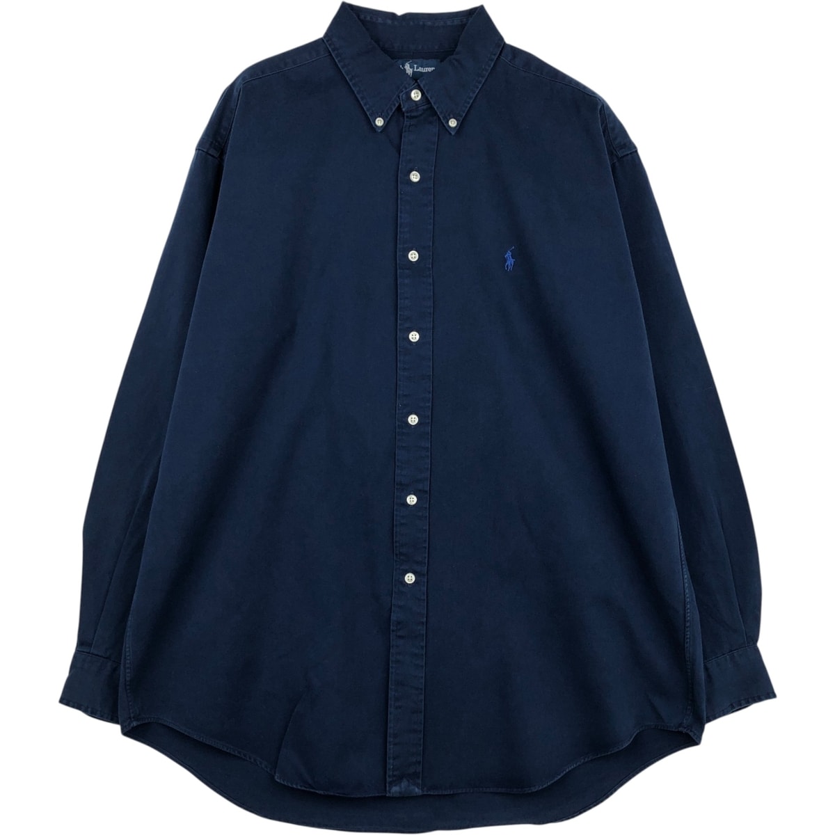 古着 ラルフローレン Ralph Lauren BLAKE 長袖 ボタンダウンシャツ メンズL相当/eaa643448
