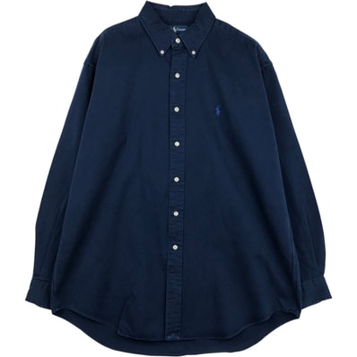 古着 ラルフローレン Ralph Lauren BLAKE 長袖 ボタンダウンシャツ メンズL相当/eaa643448