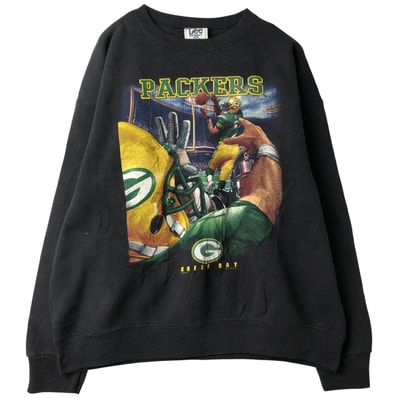 古着 90年代 リー Lee SPORT NFL GREEN BAY PACKERS グリーンベイパッカーズ スウェットシャツ トレーナー USA製 メンズXL相当 ヴィンテージ/eaa610799