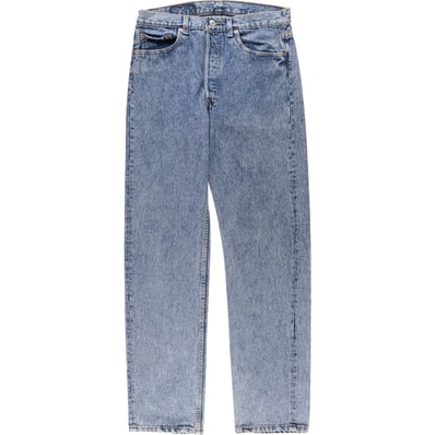 古着 90年代 リーバイス Levi's 501-0604 ケミカルウォッシュ ストレートデニムパンツ USA製 メンズw32相当 ヴィンテージ/eaa651210