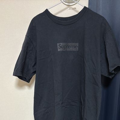 Supreme Tonal Box Logo Tee "Black"