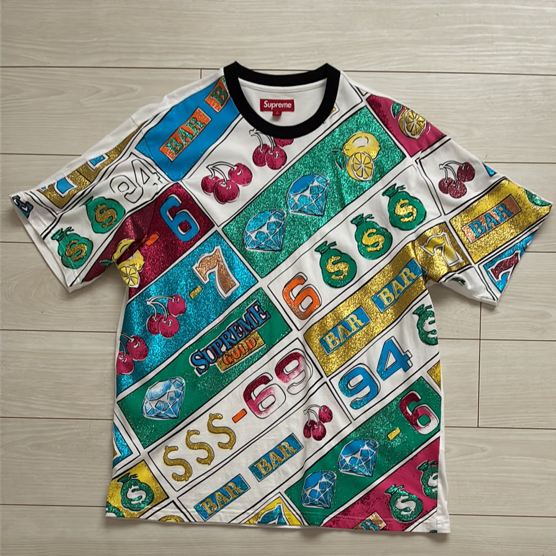 Supreme Slot Machine S/S Top "White"