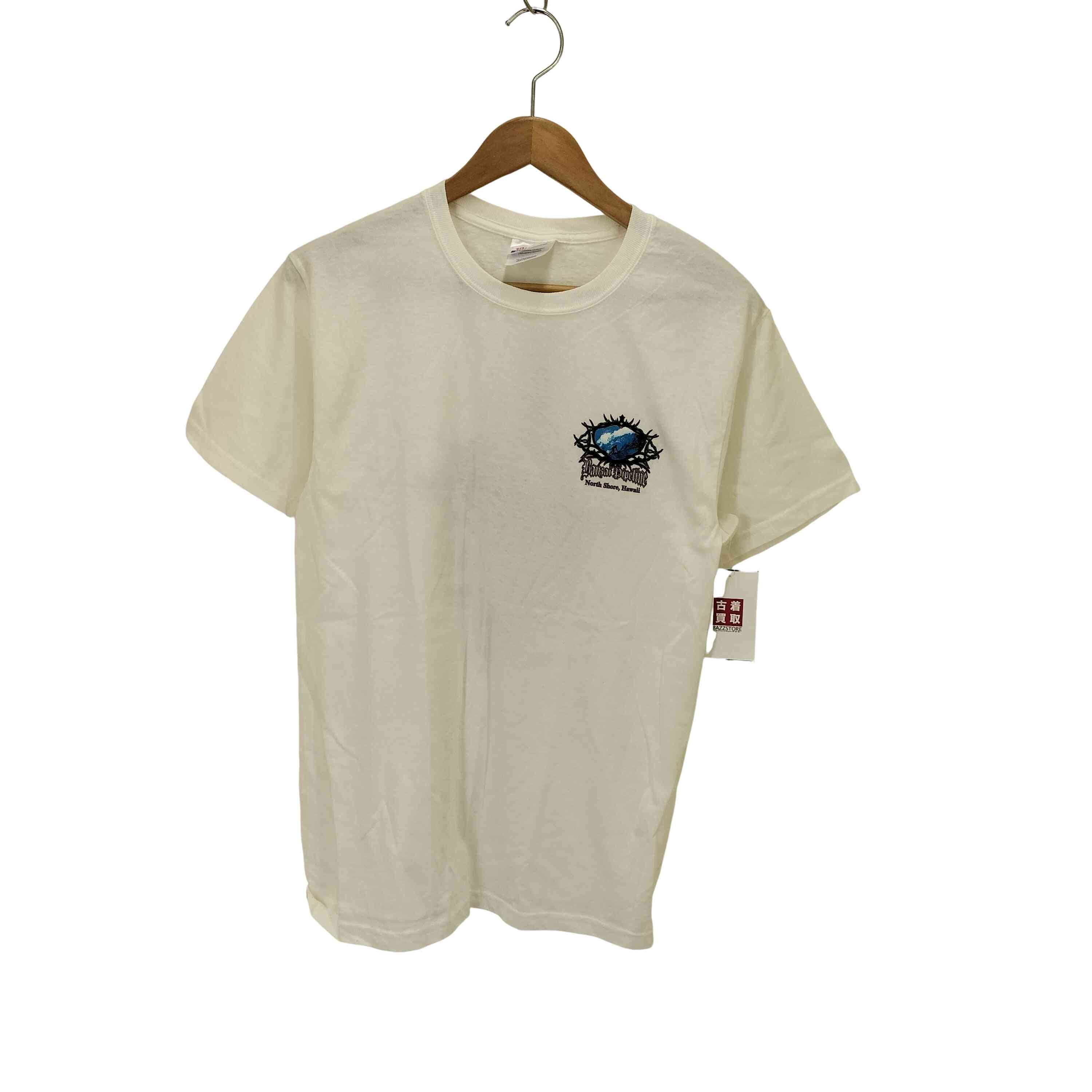 90s-00s  サーフプリント クルーネックTシャツ【1142525645072】