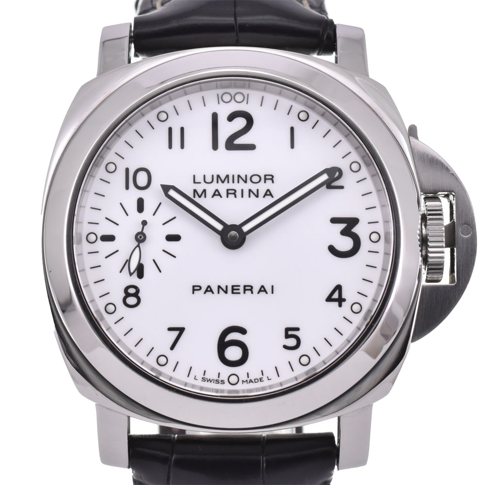 値下 パネライ PANERAI PAM00113 ルミノールマリーナ スモールセコンド 手巻き メンズ 良品 内箱付き B#144083
