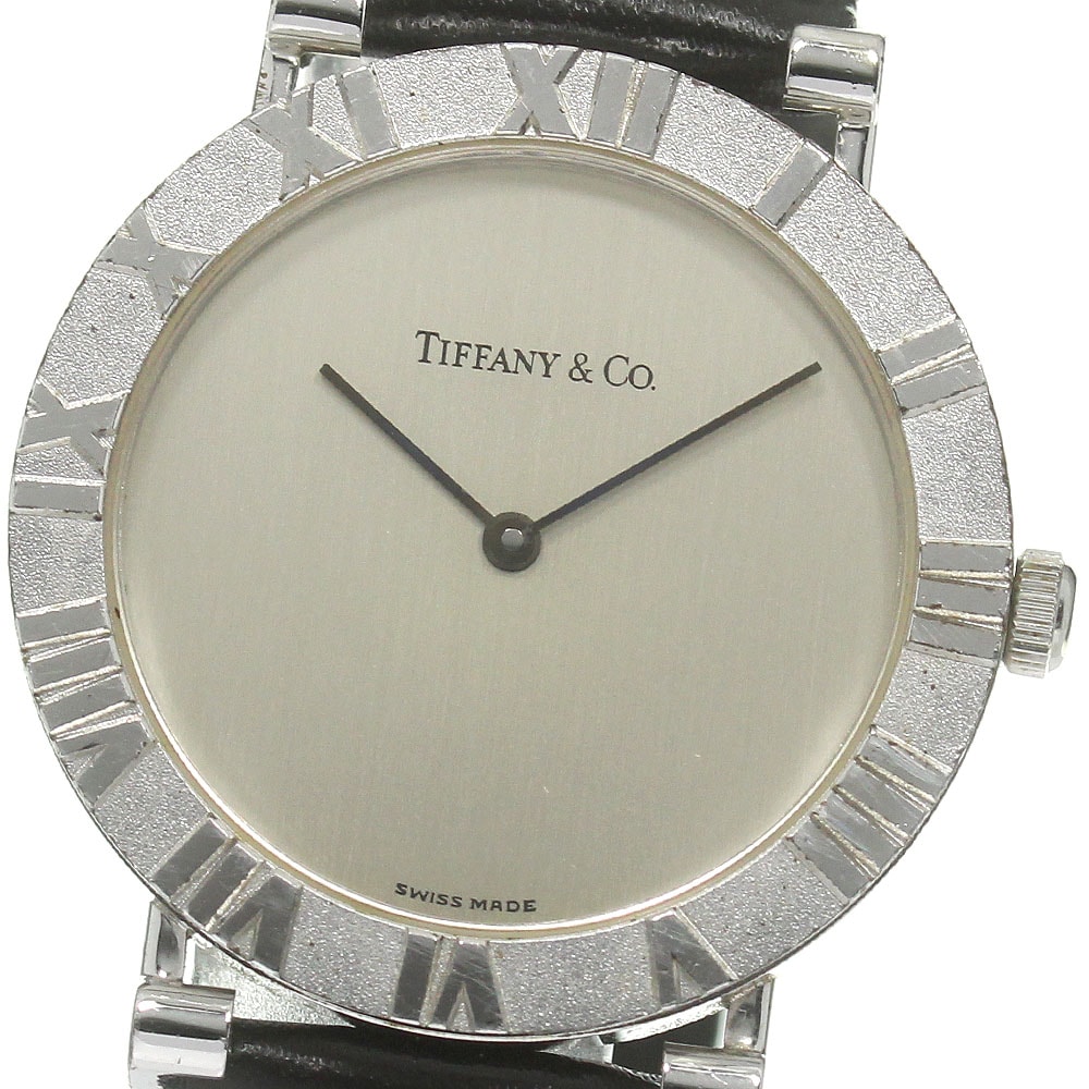 ★保 ティファニー アトラス  D286753 クォーツ メンズ 【中古】