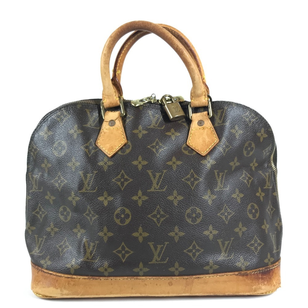 ルイヴィトン LOUIS VUITTON アルマ  M51130 モノグラム カバン トートバッグ ハンドバッグ モノグラムキャンバス ブラウン