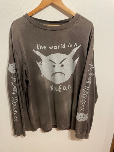 SAINT Mxxxxxx LS TEE SATAN "Black"