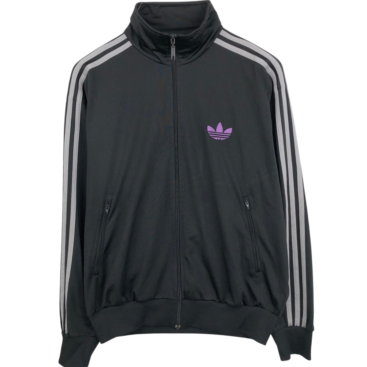 古着 アディダス adidas ORIGINALS オリジナルス トレフォイルロゴ ジャージ トラックジャケット メンズL相当/eaa675895