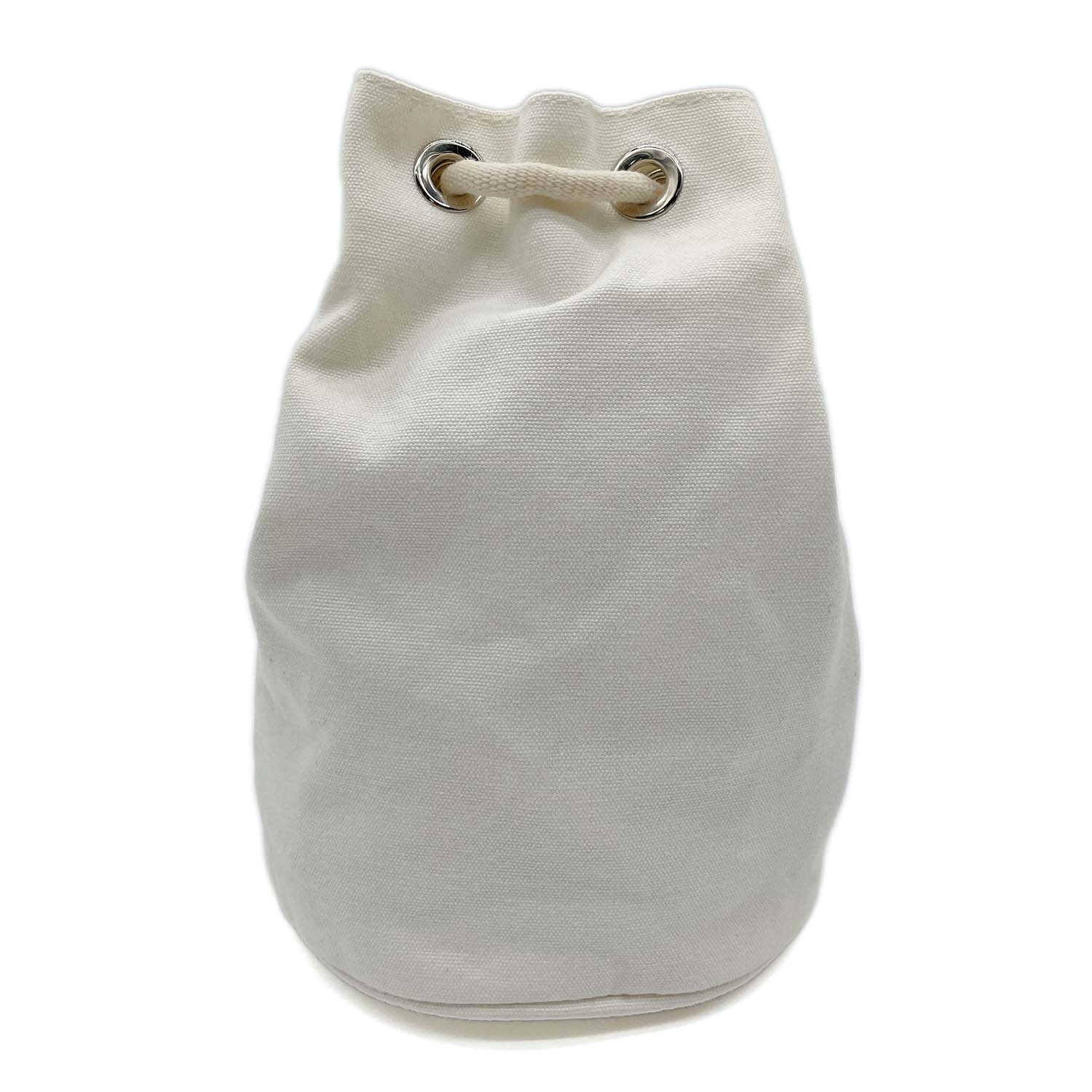 HERMES エルメス サックマリーン ミニ ショルダーバッグ
 巾着 ポーチ キャンバス メタル ベージュ レディース
 【中古】