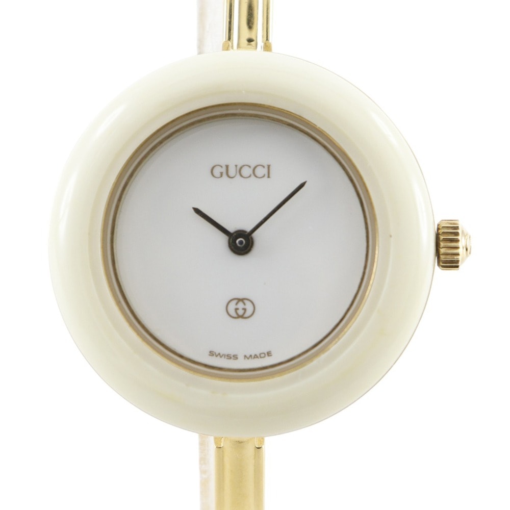 グッチ チェンジベゼル 1100-L レディース腕時計