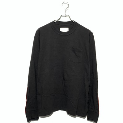 sacai Buffalo Check L/S T-SHIRT "Black"