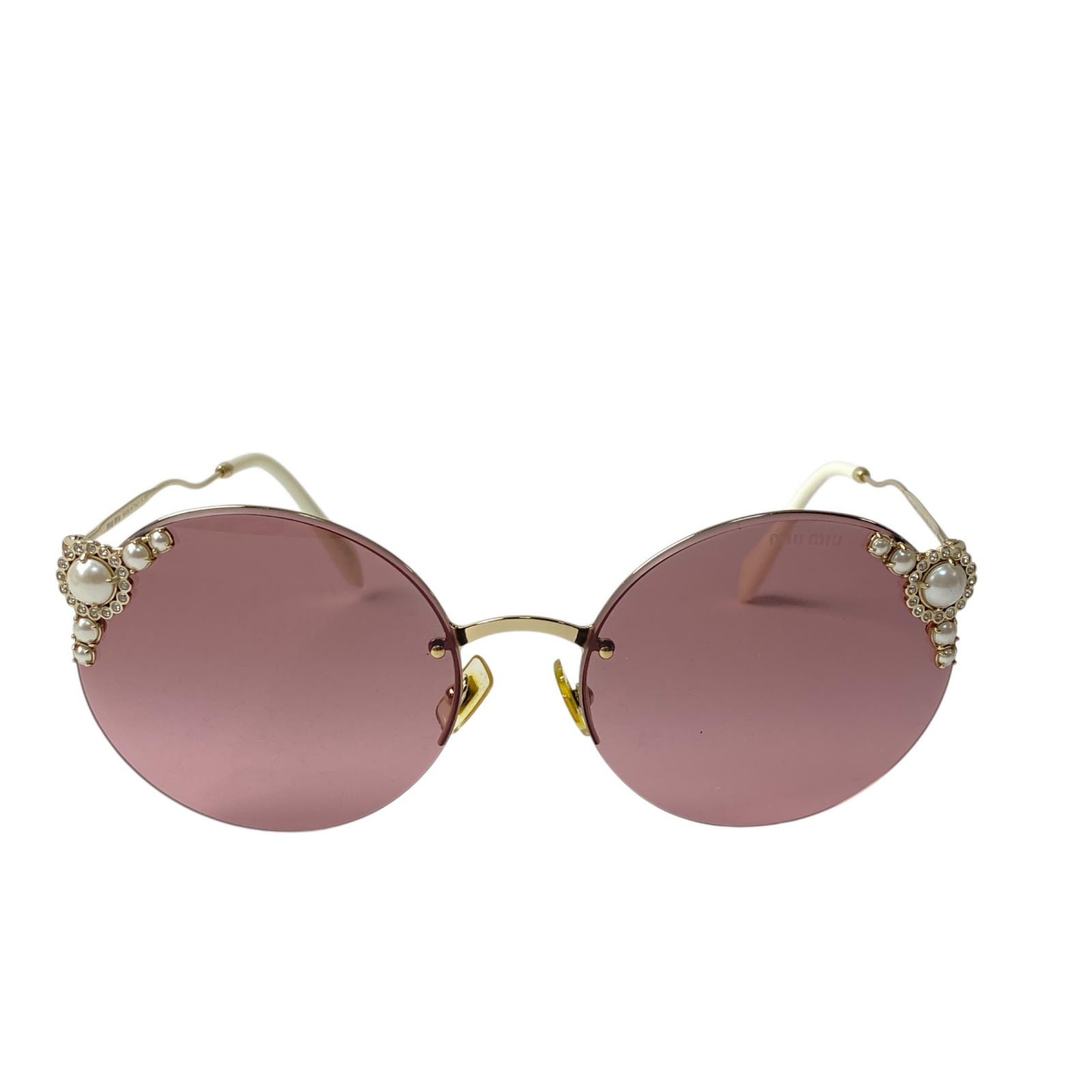 ミュウミュウ サングラス レディース