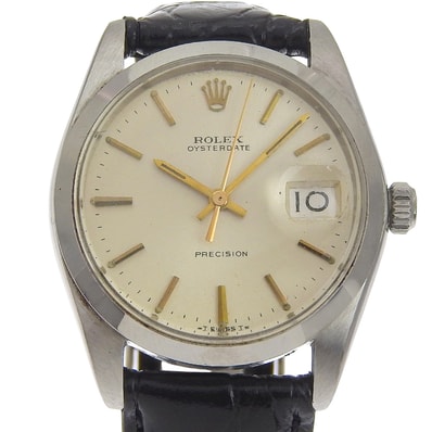 ロレックス オイスターデイト プレシジョン cal.9091 6694 メンズ腕