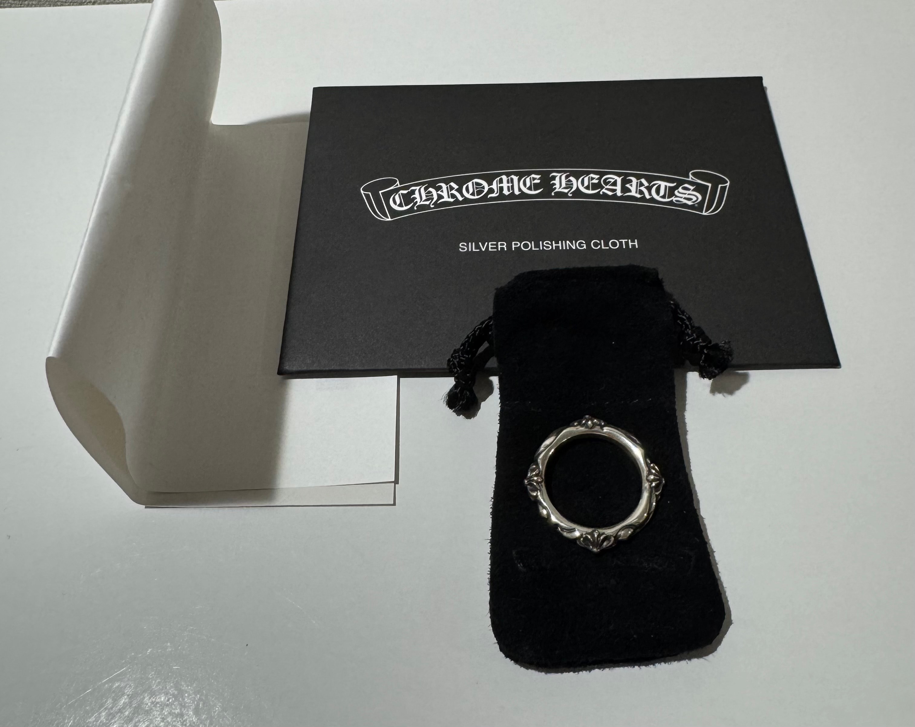 Chrome Hearts SBT Band Ring "Silver"