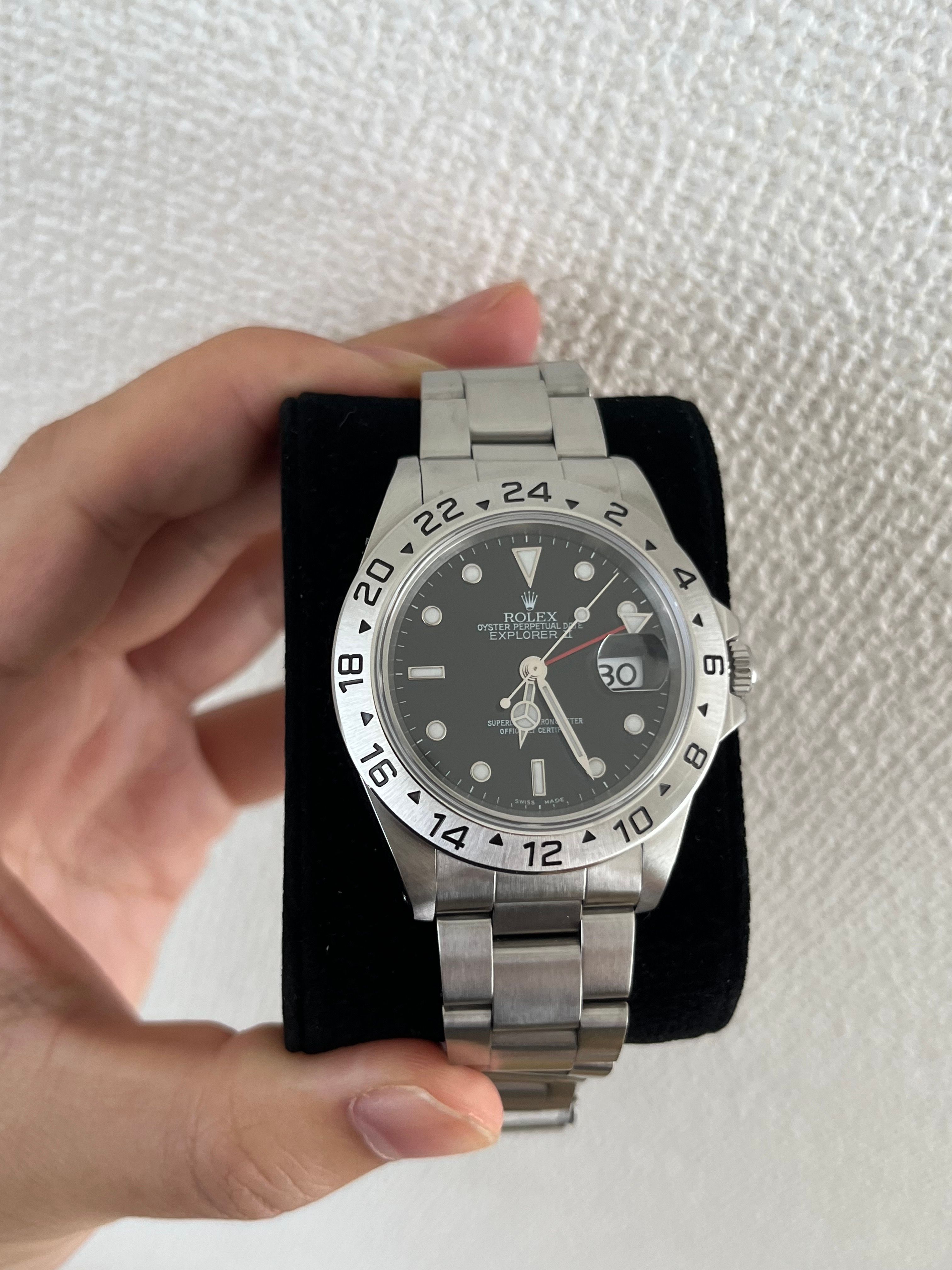 ROLEX Explorer II "Black/Stainless Steel"