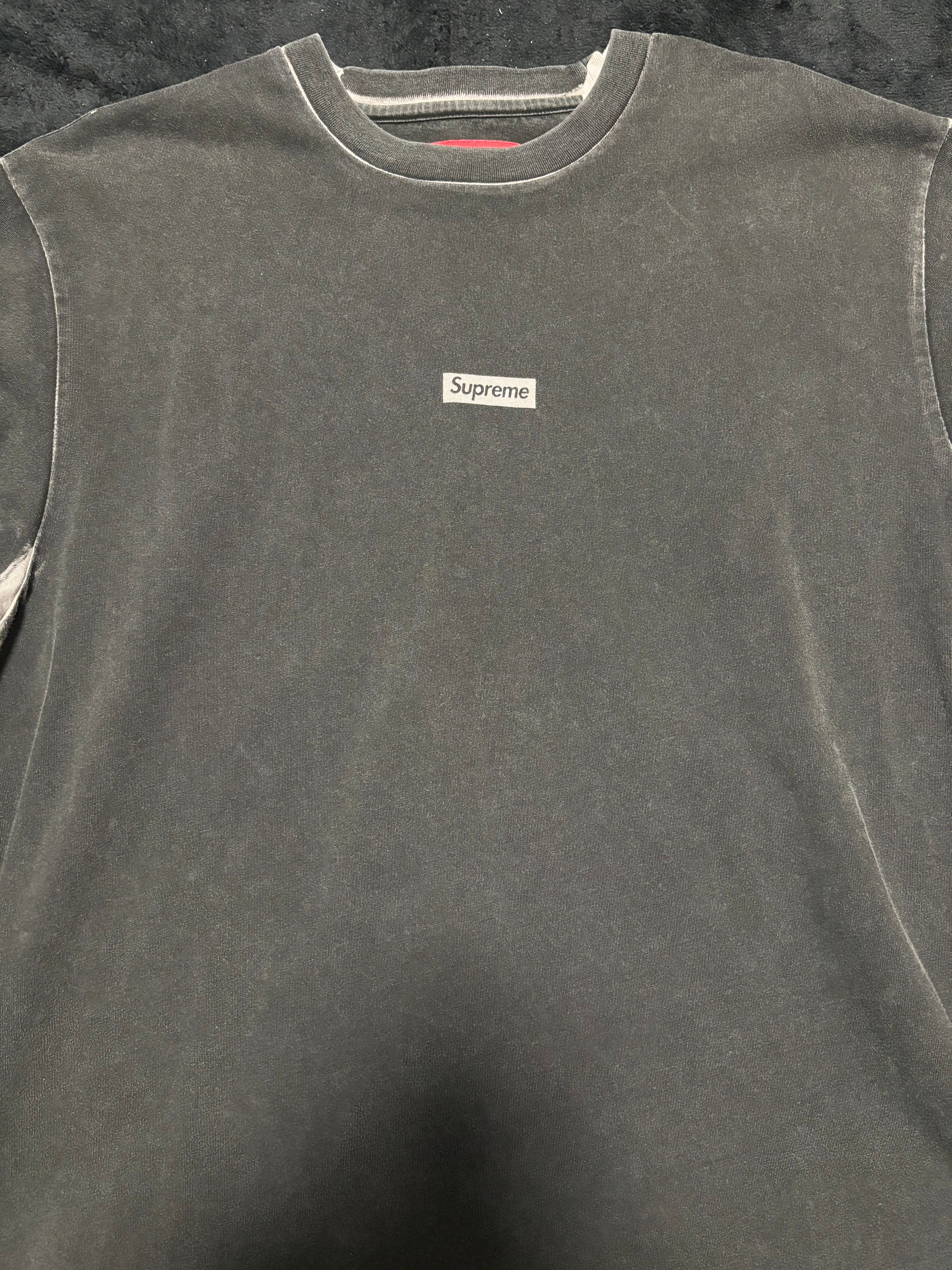 Supreme Overprint Small Box S/S Top "Black"