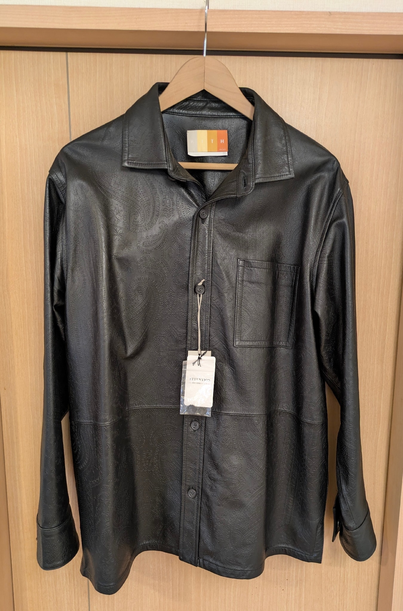 kith leather ginza