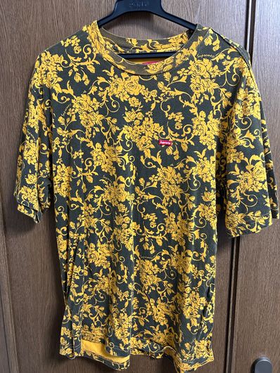 Supreme Small Box Tee 1 "Black Floral"(20SS)