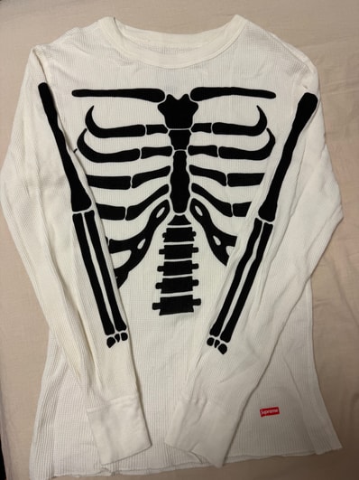 Supreme x Hanes Bones Thermal Crew (1 Pack) "Natural"