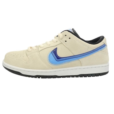NIKE ナイキ CT6688-200 SB Dunk Low Light Cream ダンク ロー ローカット スニーカー オフホワイト系 ブルー系 28.5cm【中古】