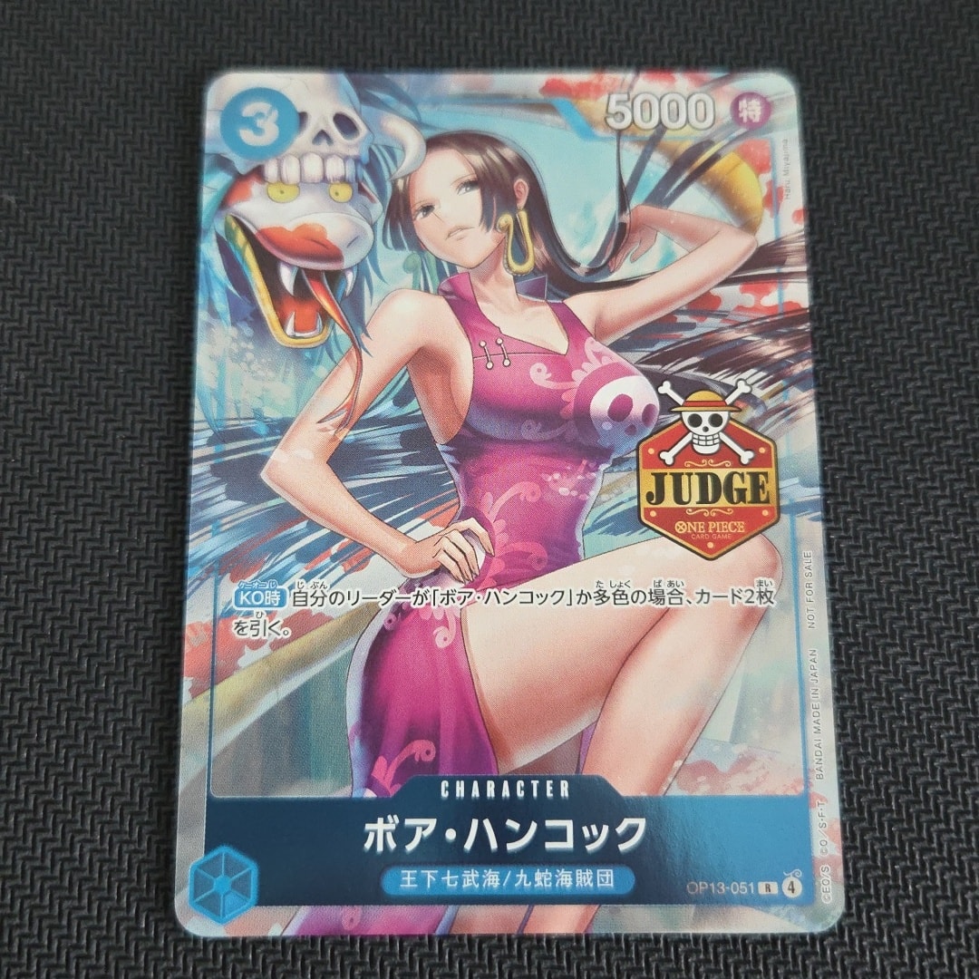 Boa Hancock R [OP13-051] (Promotional Card "Official Judge Promotion Pack Vol.3") — A