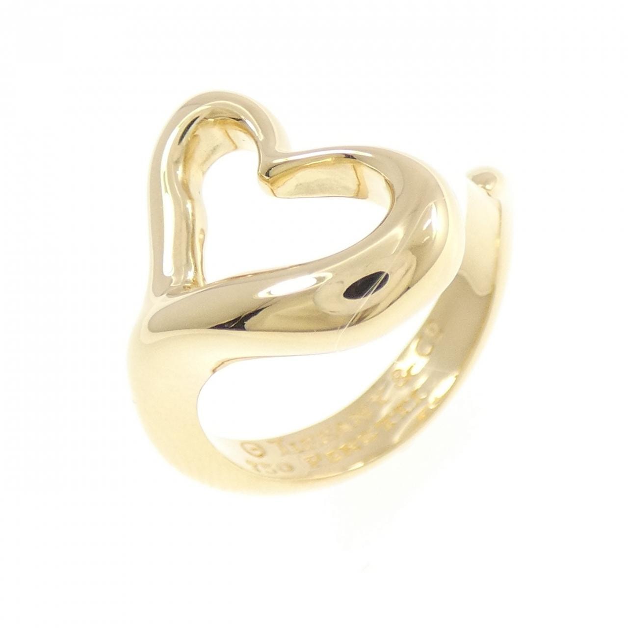 ティファニー オープンハート リング