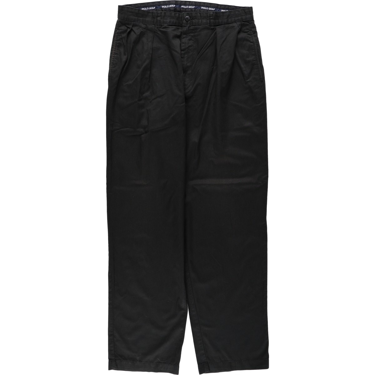 古着 ラルフローレン Ralph Lauren POLO GOLF ポロゴルフ ツータック チノパンツ メンズw32相当/eaa667788