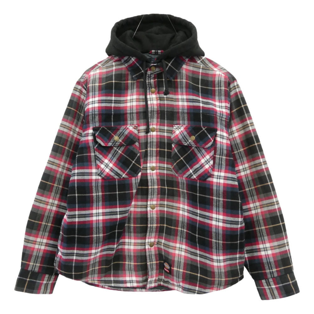Supreme シュプリーム その他トップス 25AW Lined Zip Up Hooded Flannel Shirt ラインド ジップ アップ フード フランネル シャツ マルチカラー系 レッド系 ブラック系 グレー系 M【極上美品】【中古】