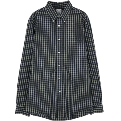 古着 ブルックスブラザーズ Brooks Brothers 1818 REGENT 長袖 ボタンダウンチェックシャツ メンズL相当/eaa646556
