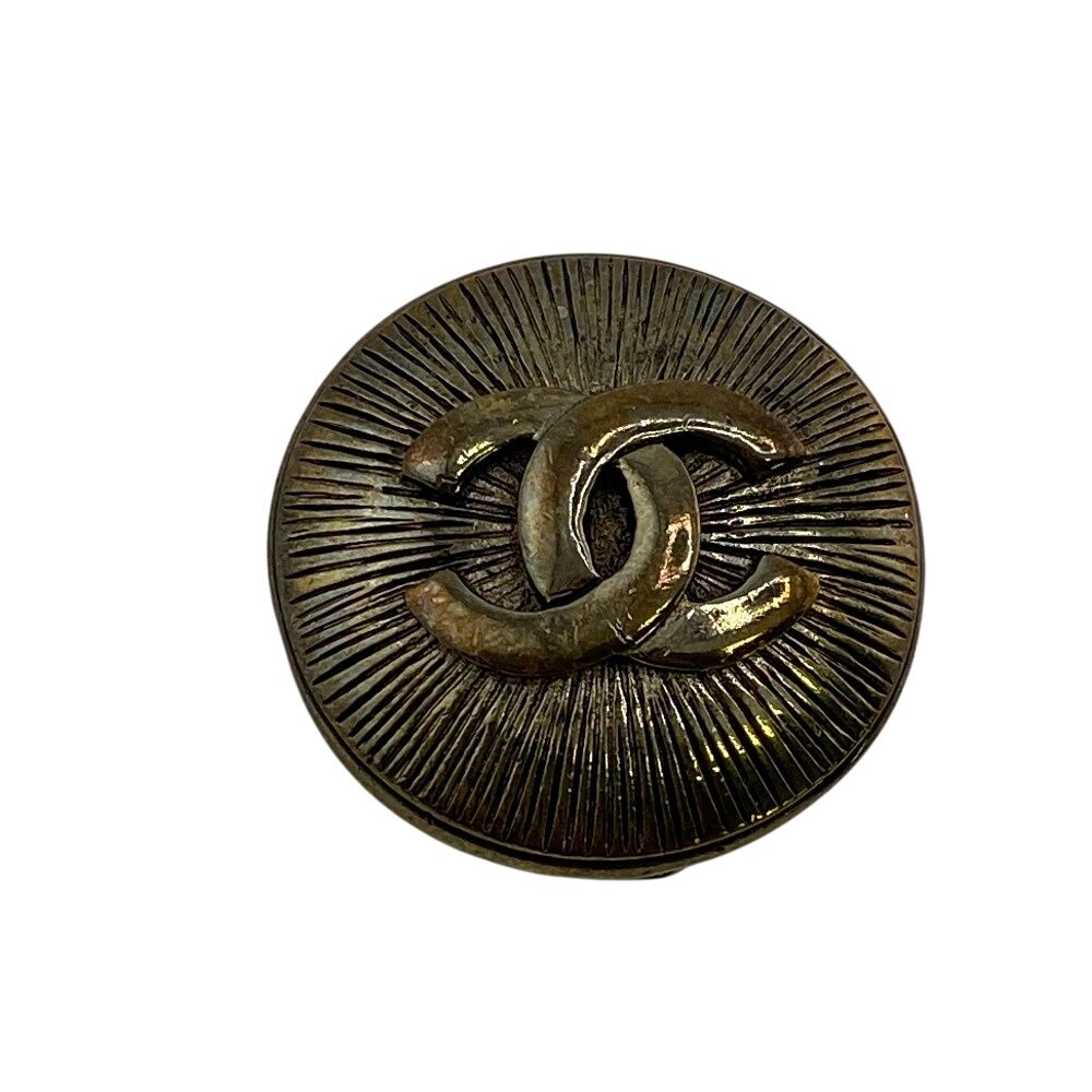 シャネル CHANEL ブローチ ココマーク ゴールド