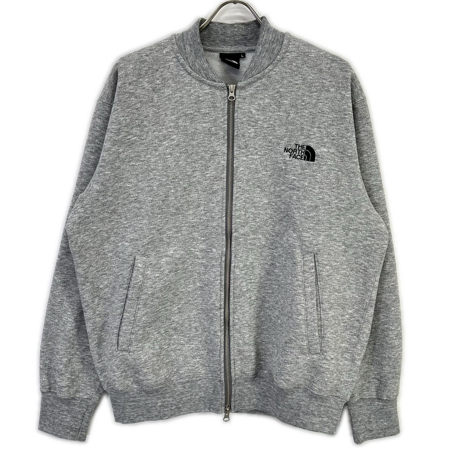ノースフェイス NT62336 グレー Bomber Sweat JKT L