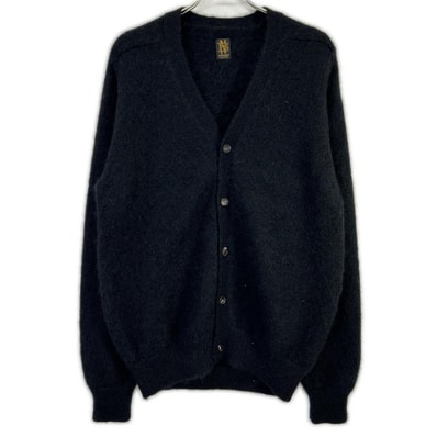 バトナー BN-22FW-065 ブラック モヘヤ100 PURE MOHAIR CARDIGAN ピュアモヘアカーディガン 3