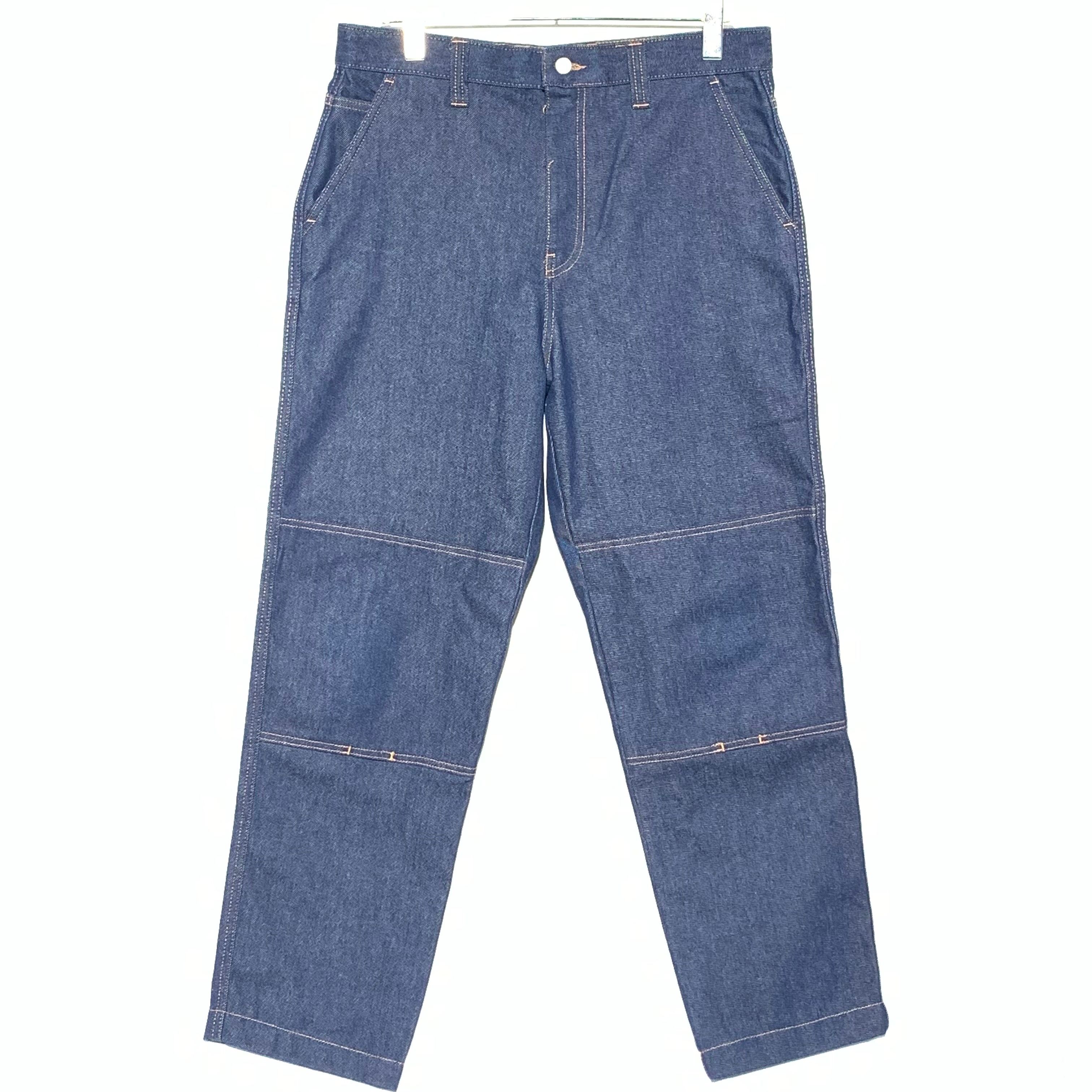 21FW STUSSY Denim Double Knee indigo