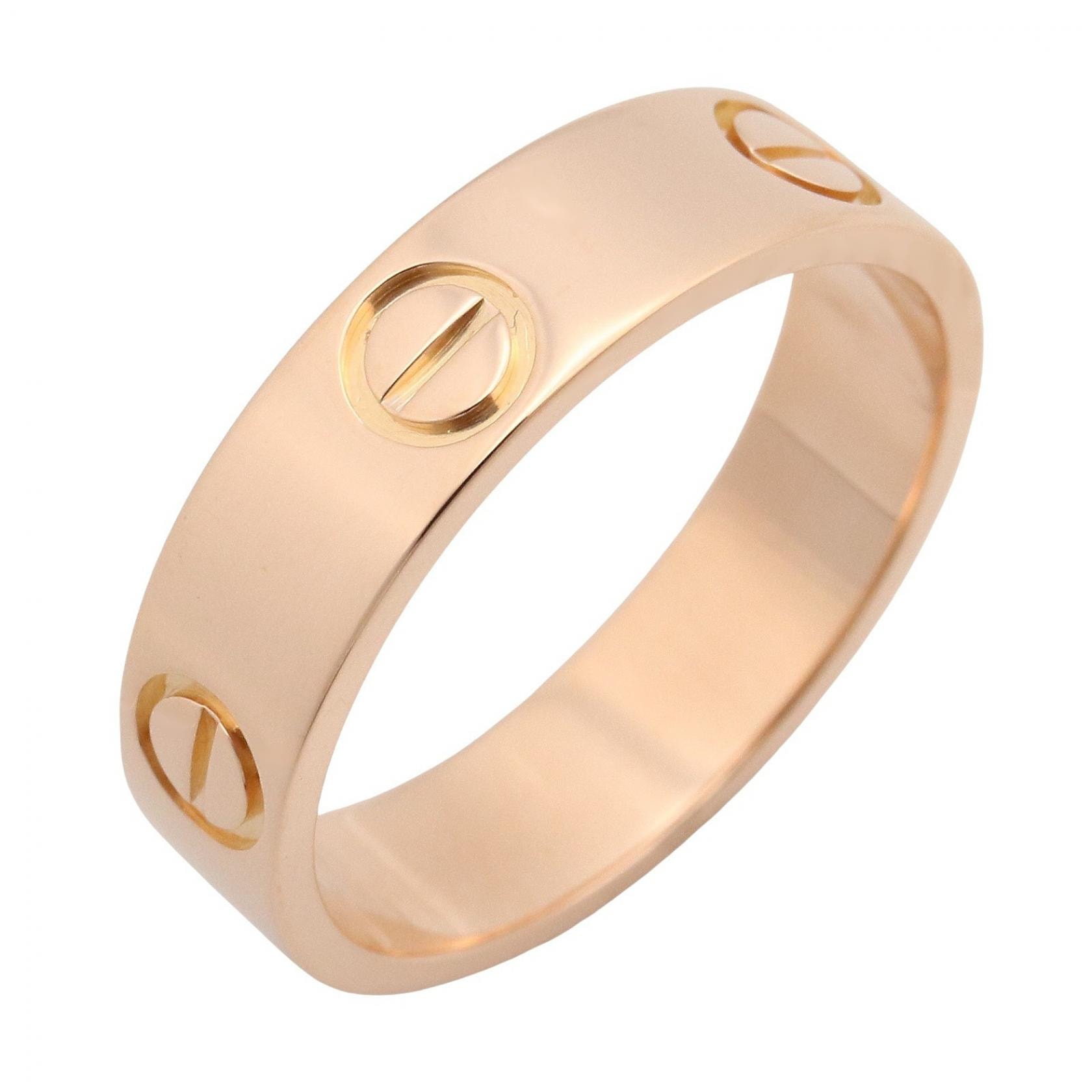 カルティエ CARTIER ラブリング リング・指輪 ジュエリー K18PG(ピンクゴールド) メンズ レディース ゴールド系 B4084800 【中古】
