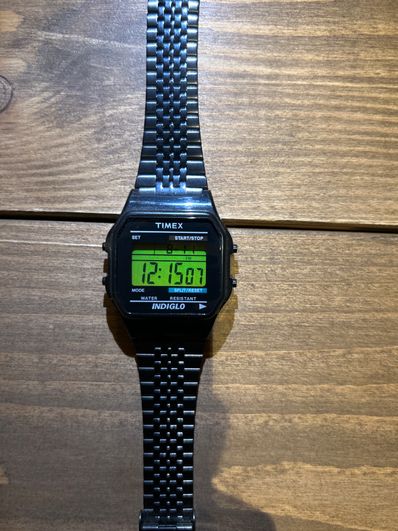WIND AND SEA x TIMEX CLASSIC DIGITAL "Black"