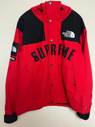 Supreme x The North Face Arc Logo Mountain Parka "Red"