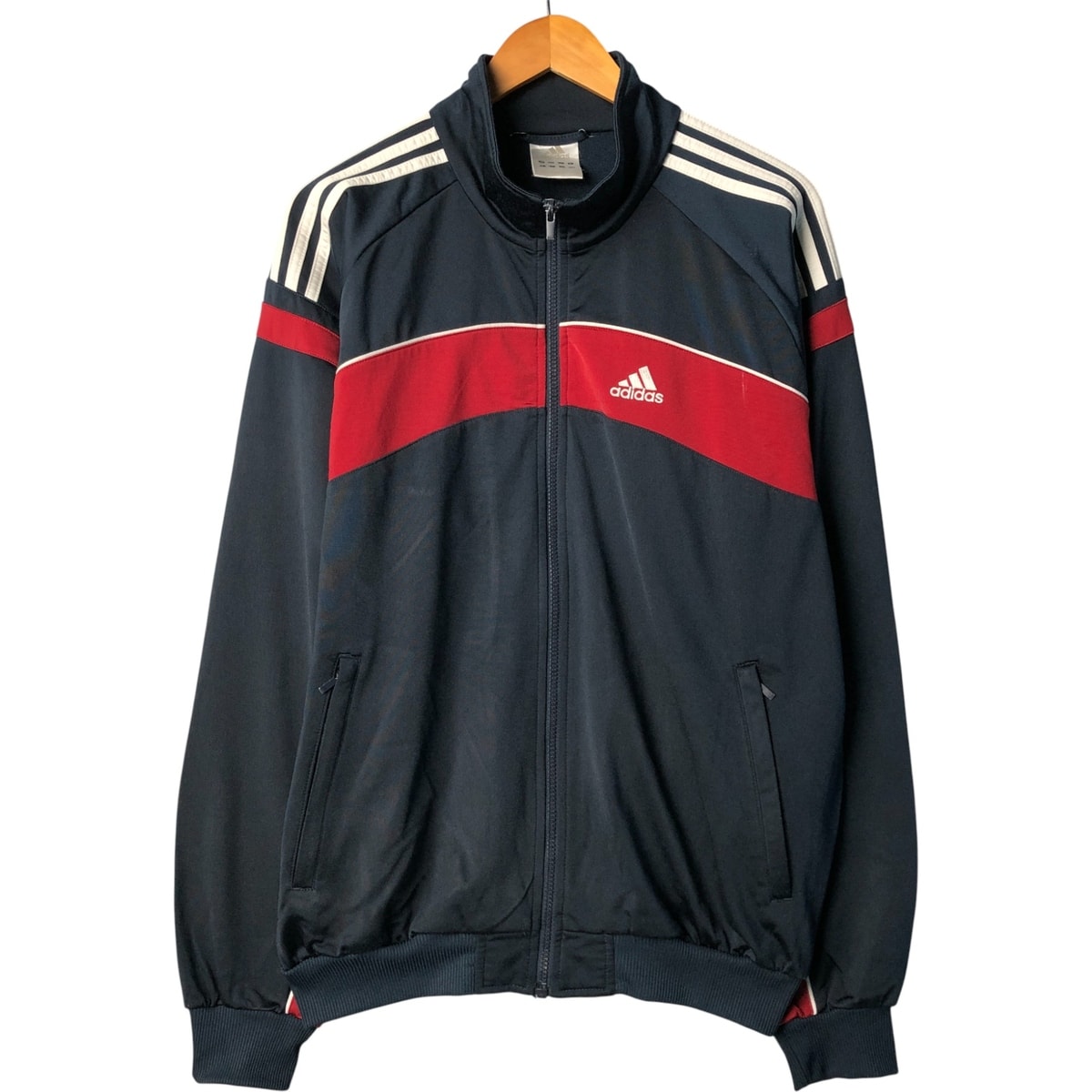 古着 00年代 アディダス adidas バックロゴ ジャージ トラックジャケット メンズXL相当/eaa575981
