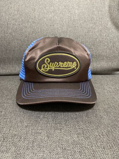 Supreme Silk Mesh Back 5-Panel "Brown"