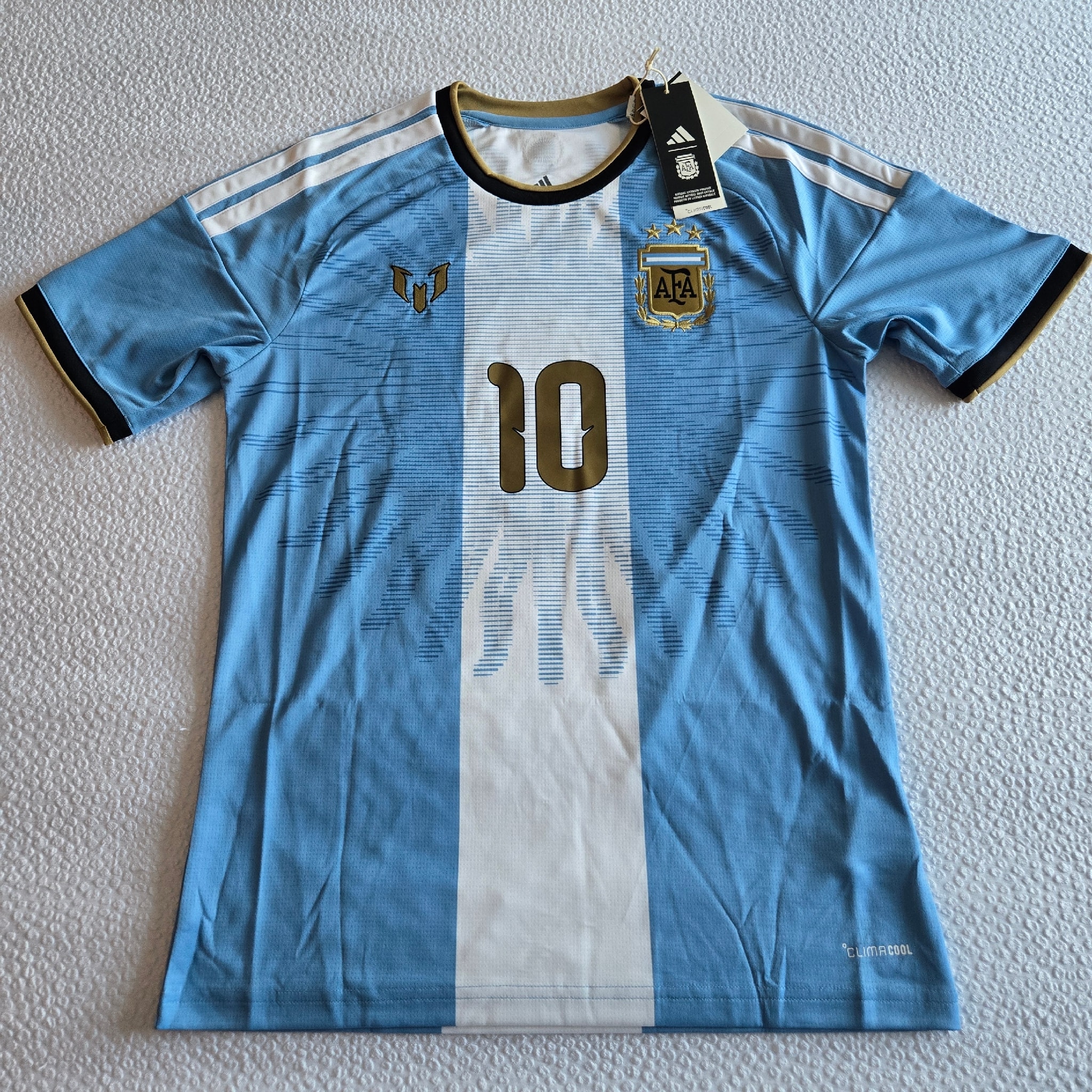 adidas Argentina Messi 26 Jersey #10 "Light Blue"
