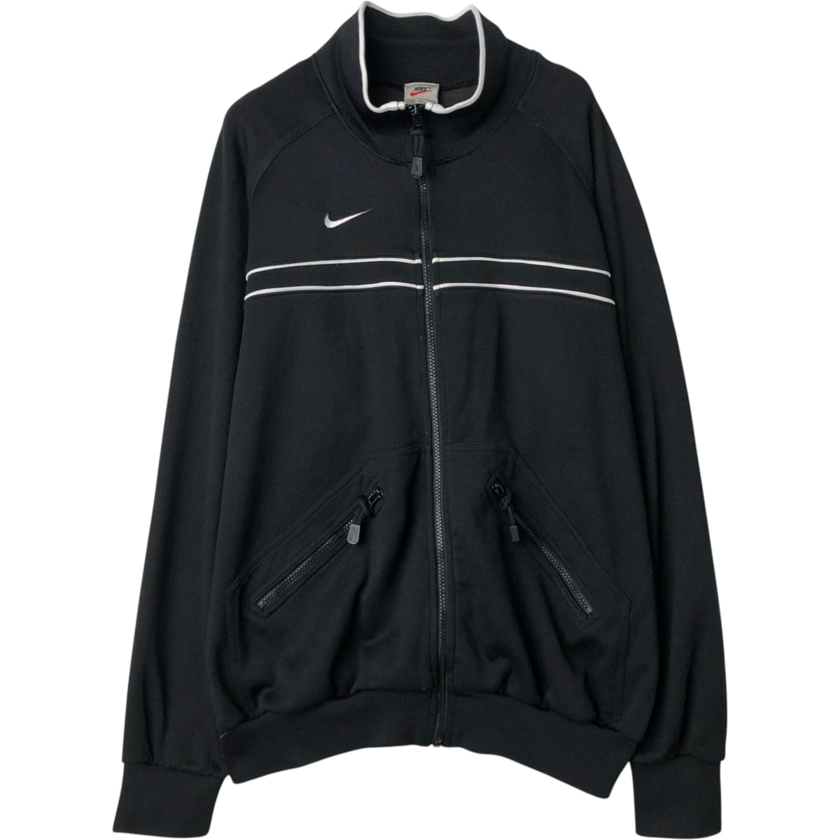 古着 ナイキ NIKE ジャージ トラックジャケット USA製 メンズM相当/eaa629452