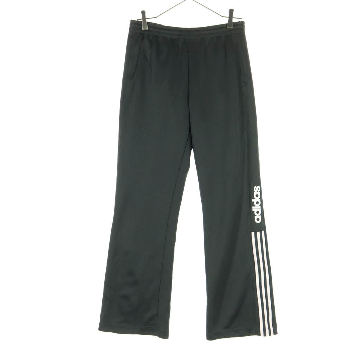 adidas アディダス プリントロゴ ロングジャージパンツ OT ダークグレー