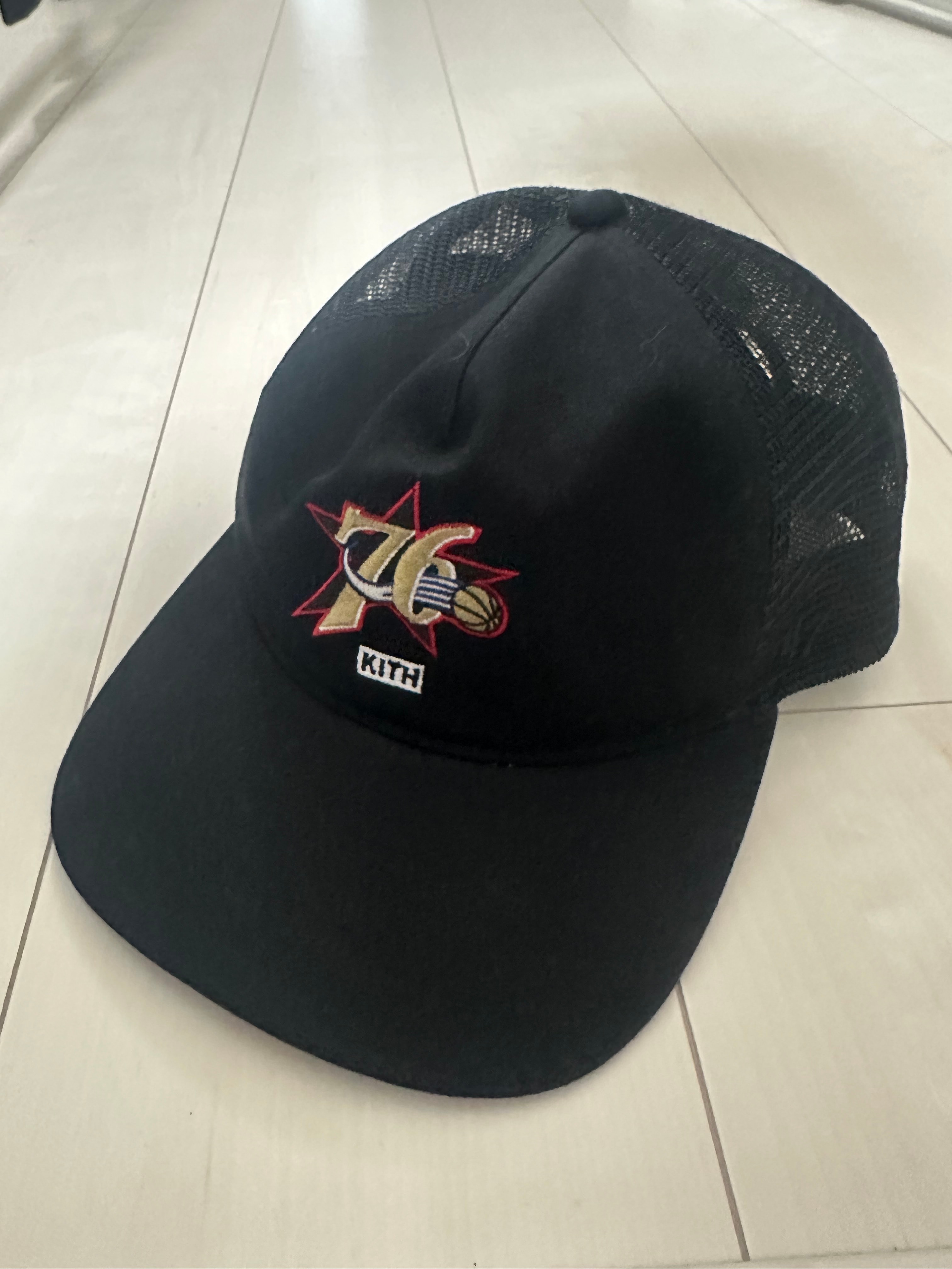 Kith x '47 x NBA All-Star Philadelphia 76ers Trucker Hat "Black"