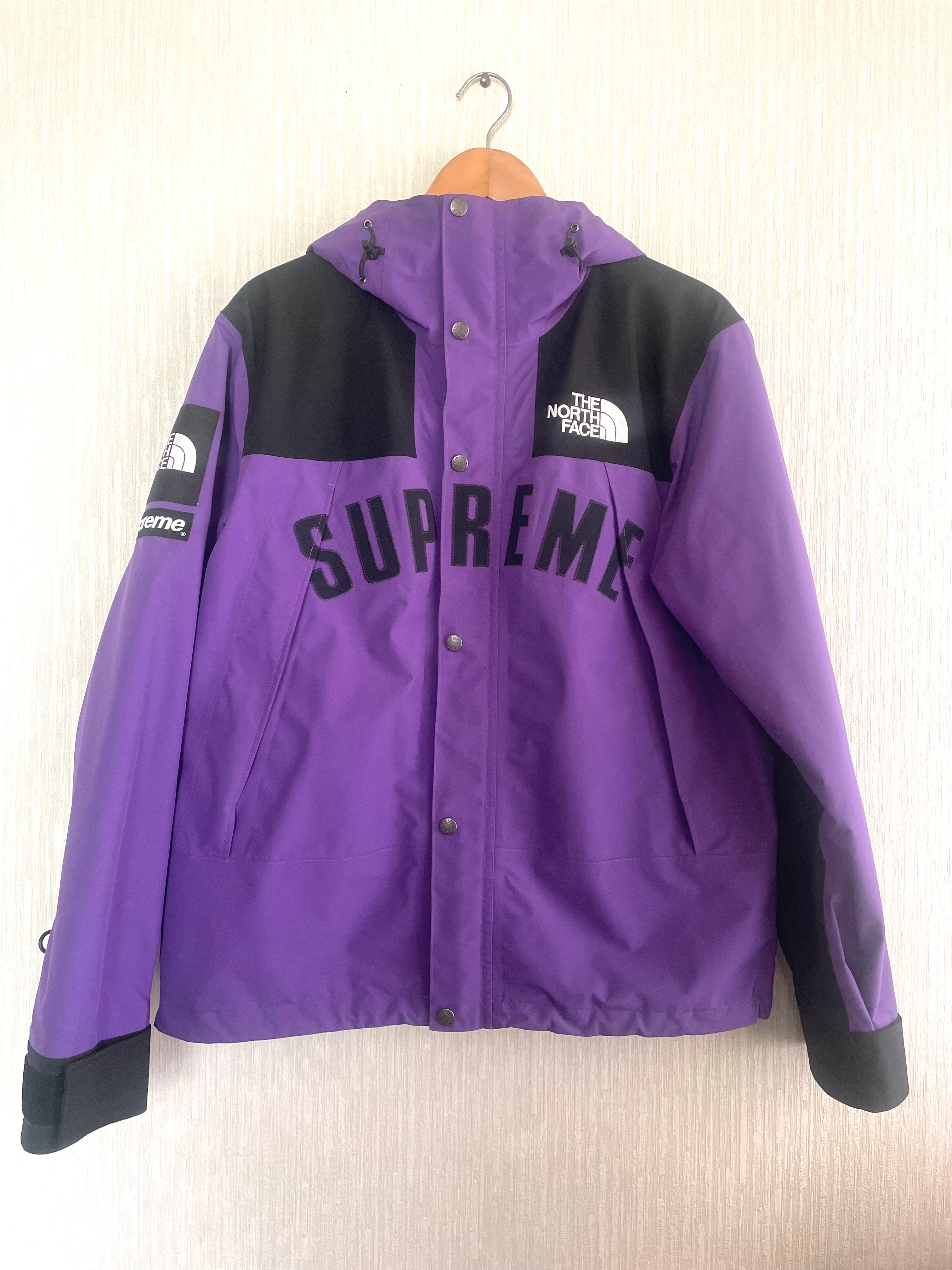 Supreme x The North Face Arc Logo Mountain Parka "Purple"
