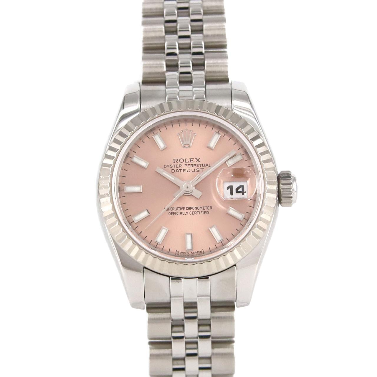 ROLEX Lady-Datejust "Pink/Stainless Steel/White Gold"
