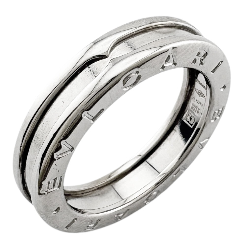 ブルガリ B-zero.1 ビーゼロワン 1バンド リング 指輪 12.5号 18金 K18ホワイトゴールド レディース BVLGARI  中古