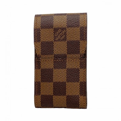 ★SALE【6cc3631】ルイヴィトン シガレットケース ダミエ エテュイシガレット N63024 エベヌ【中古】メンズ レディース ユニセックス
