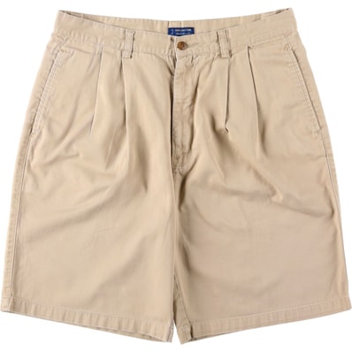 古着 80年代 ラルフローレン Ralph Lauren CHAPS チャップス ツータック チノショーツ ショートパンツ メンズw34相当 ヴィンテージ/eaa653469
