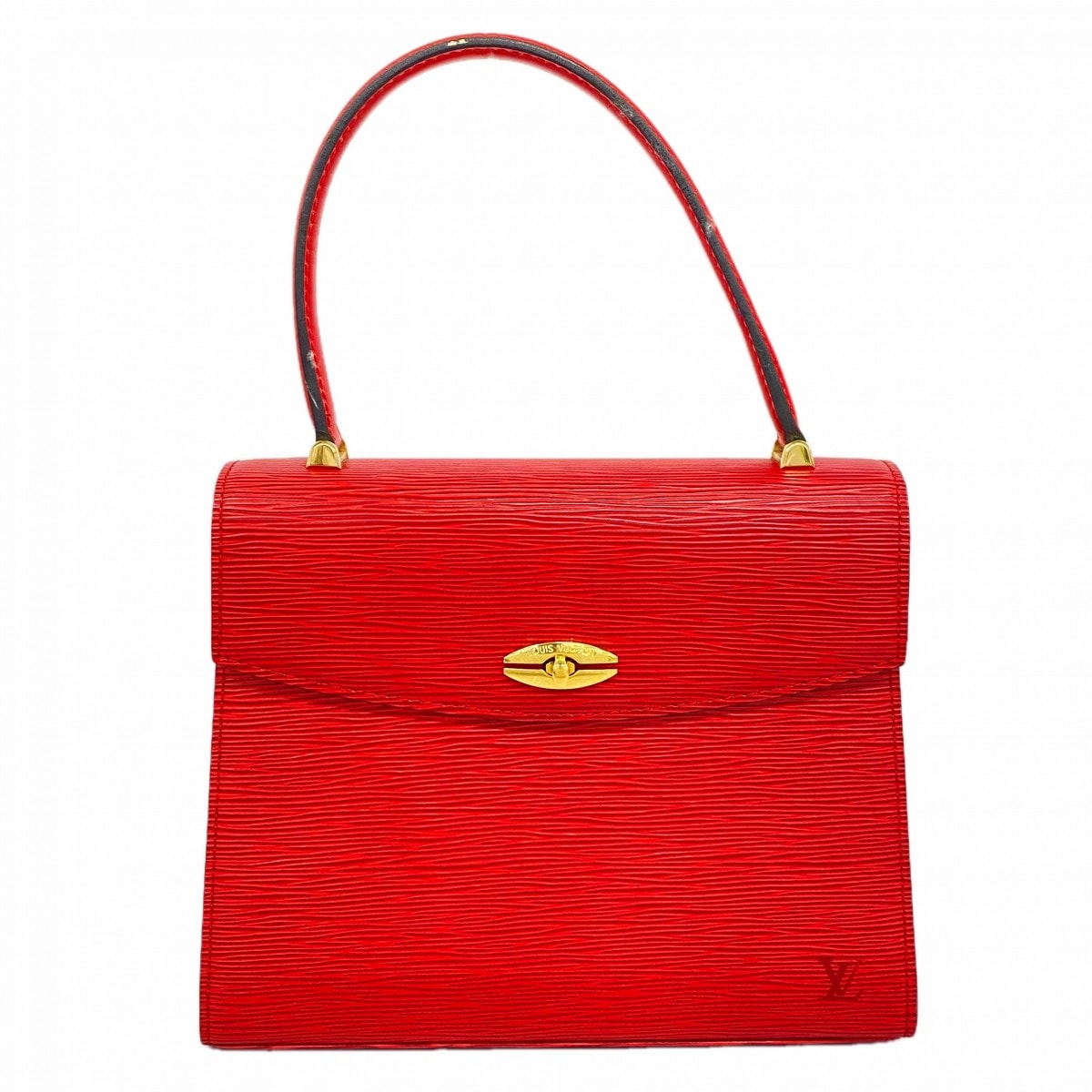 【6dc2614】ルイヴィトン ハンドバッグ エピ マルゼルブ M52377 カスティリアンレッド【中古】レディース