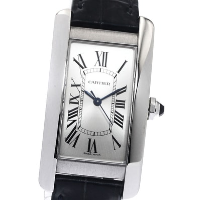 ☆良品 カルティエ タンクアメリカンMM WSTA0017 ボーイズ 【中古】